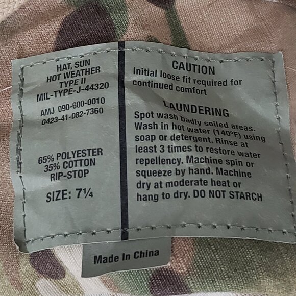 Tactical Camouflage Buni Hat Military Outdoor Hat - Picture 14 of 15